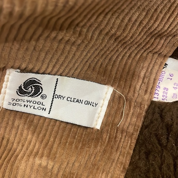 Vintage Fur lined bomber style jacket in men’s 42 - Picture 4 of 6